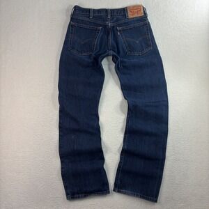 Levis 517 Boot Cut Jeans Men 31x32 Blue Dark Cowboy Western Ranch Rodeo Casual